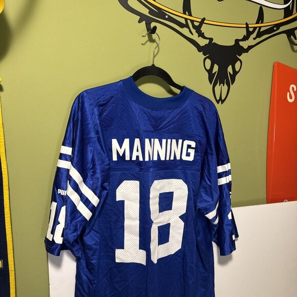 Puma Indianapolis Colts NFL Peyton Manning Jersey 2X - Picture 10 of 11